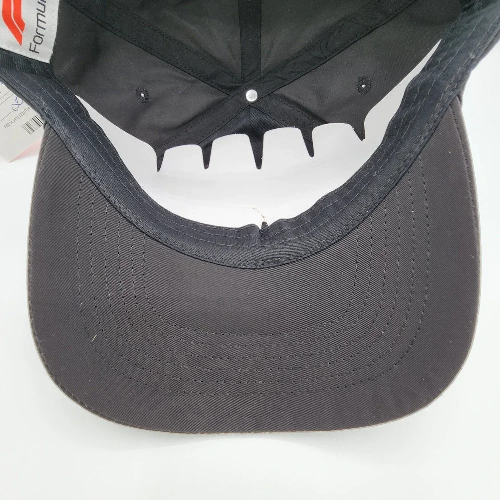 Yohji Yamamoto Formula One F1 Wildside Hat Snapback Black Grand Prix NEW‎ w/ Tag